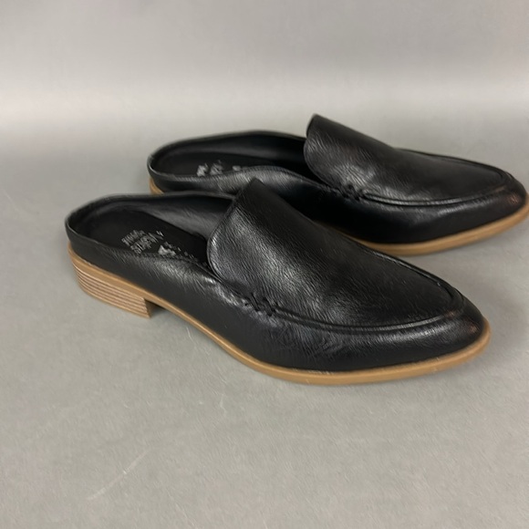 Sonoma Black Slip on Mule Loafers Size 8 - Picture 2 of 7